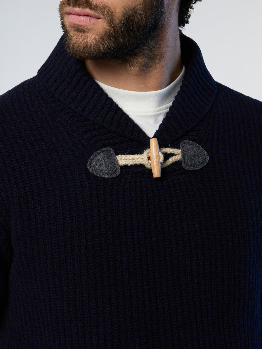 shawl-neck-with-toggles-7gg-knitwear-699821