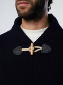 8 | Navy blue | shawl-neck-with-toggles-7gg-knitwear-699821