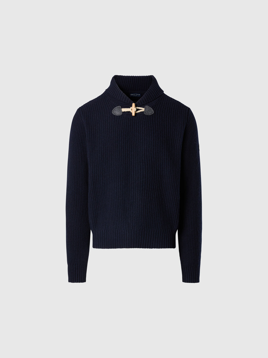 shawl-neck-with-toggles-7gg-knitwear-699821