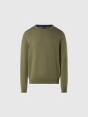 hover | Deep green | crewneck-knitwear-12gg-699830