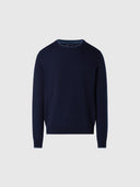 hover | Navy blue | crewneck-knitwear-12gg-699830