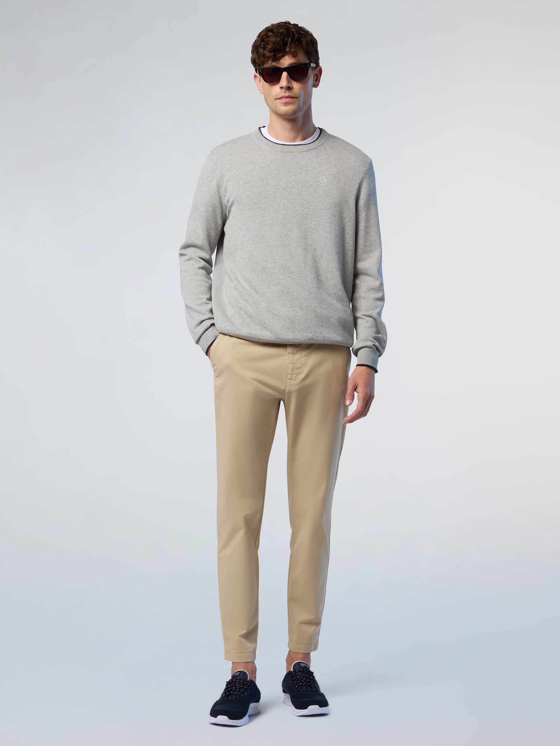 5 | Grey melange | crewneck-knitwear-12gg-699830