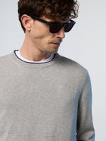 2 | Grey melange | crewneck-knitwear-12gg-699830