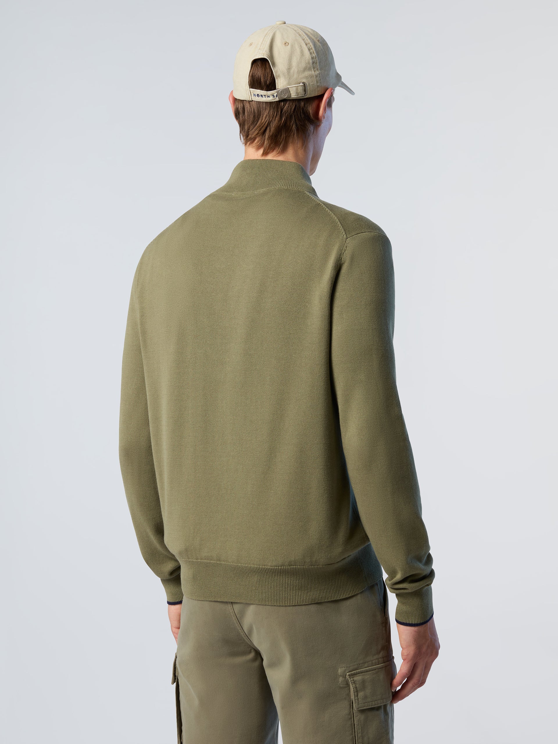 4 | Deep green | full-zip-knitwear-12gg-699831