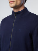 6 | Navy blue | full-zip-knitwear-12gg-699831