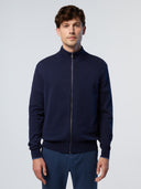 1 | Navy blue | full-zip-knitwear-12gg-699831