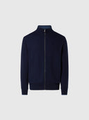 hover | Navy blue | full-zip-knitwear-12gg-699831