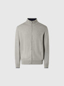 hover | Grey melange | full-zip-knitwear-12gg-699831
