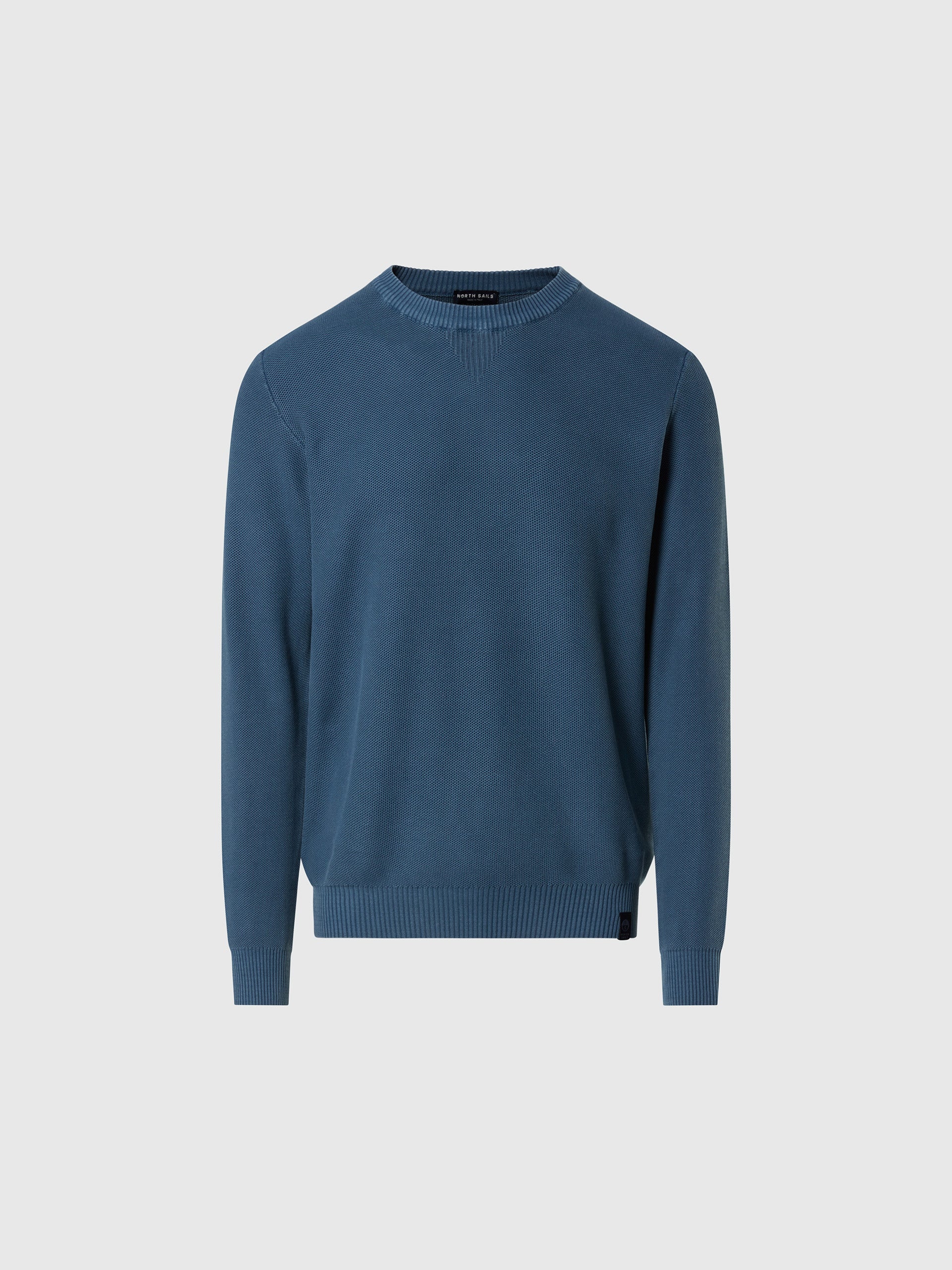 Honeycomb crew-neck sweater | North Sails