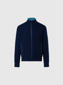 hover | Navy blue | full-zip-knitwear-12gg-699835