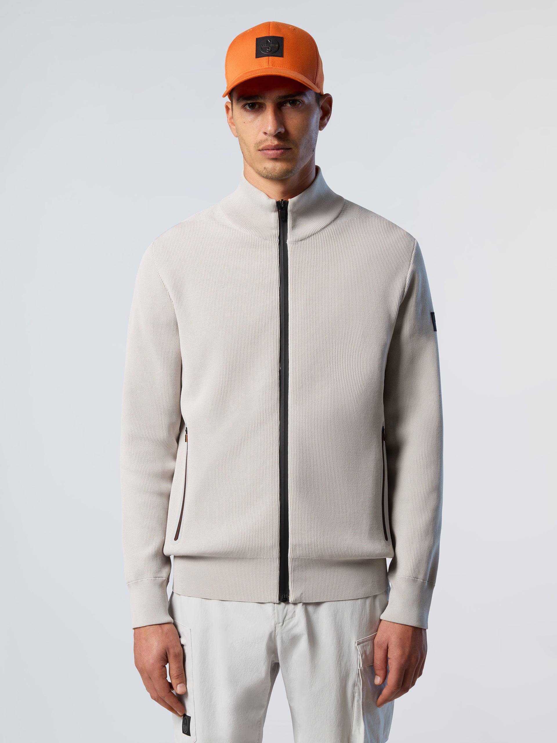 1 | Vapor grey | full-zip-knitwear-12gg-699835