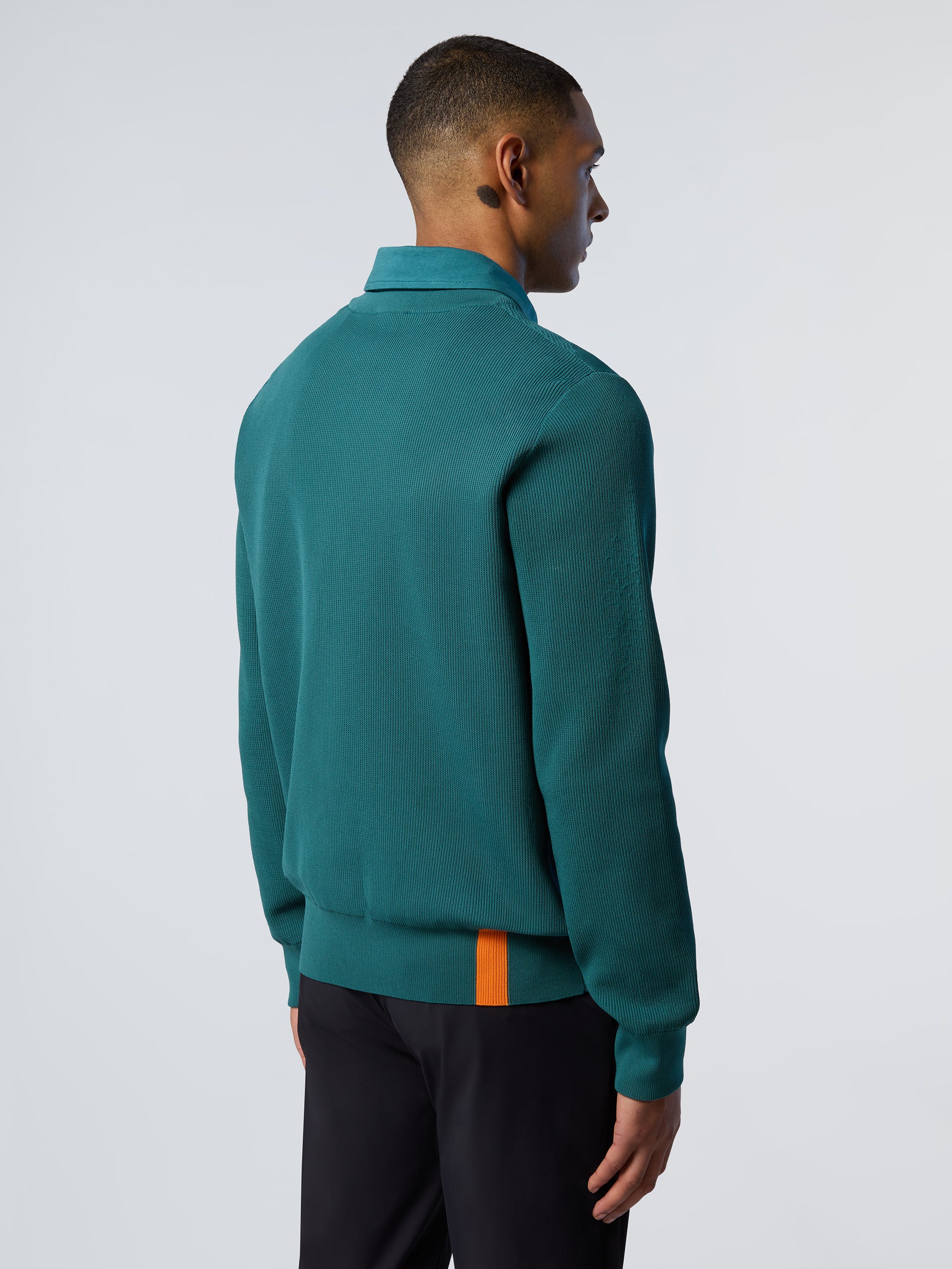 トップス UNUSED 3G crew neck mesh knit Technical knit crew-neck sweater | North Sails