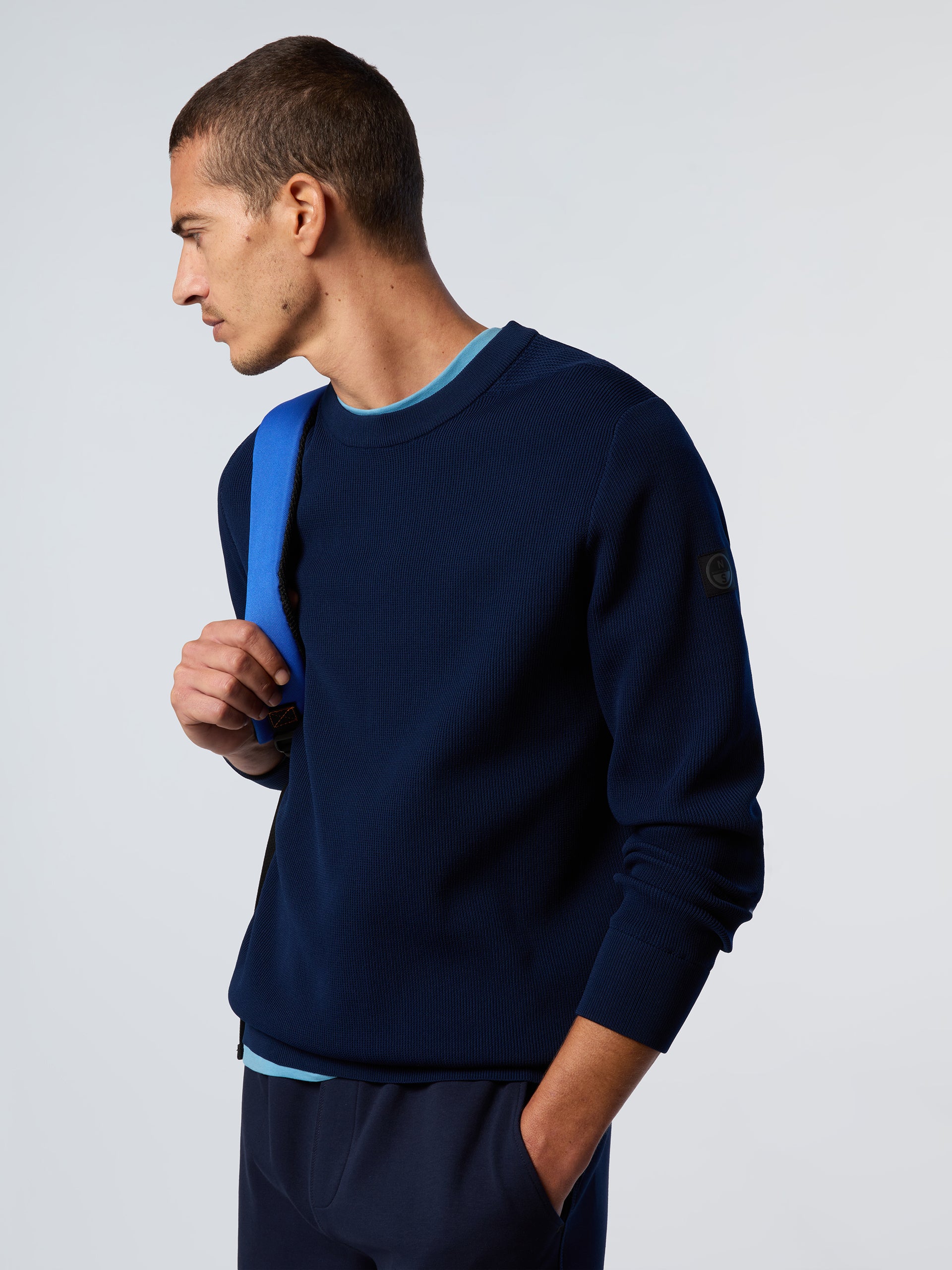 2 | Navy blue | crew-neck-knitwear-12gg-699838