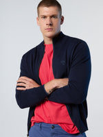 2 | Navy blue | full-zip-knitwear-12gg-699924