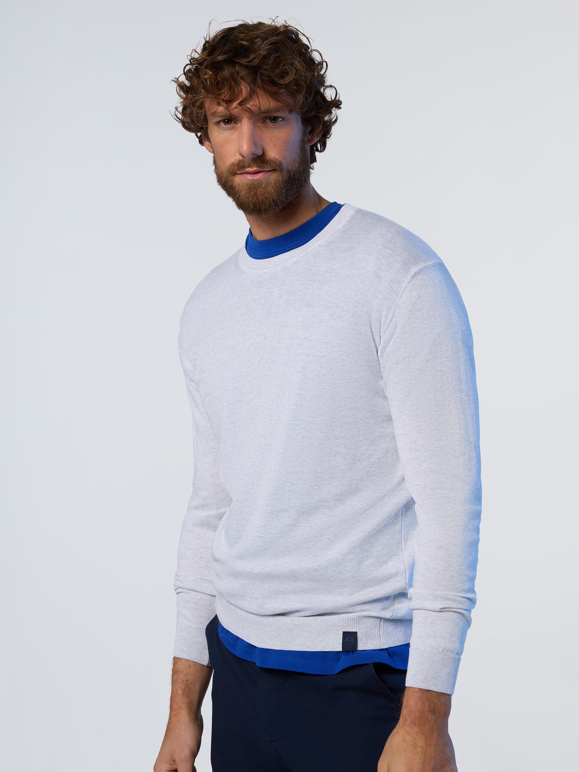 2 | Cloud melange | crewneck-knitwear-14gg-699925