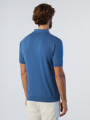 4 | Blue melange | polo-knitwear-14gg-699927