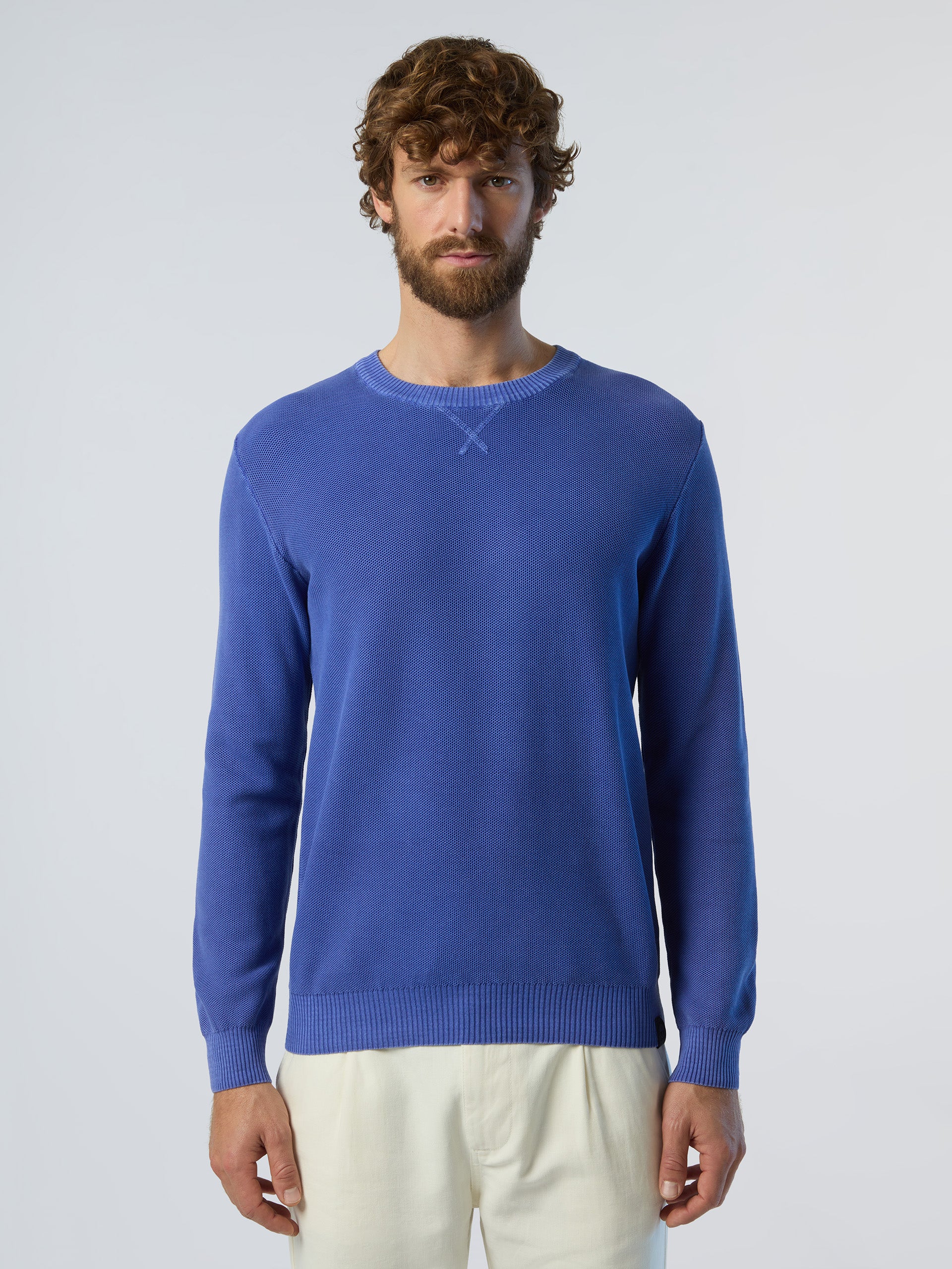 1 | Surf blue | crewneck-knitwear-12gg-699929