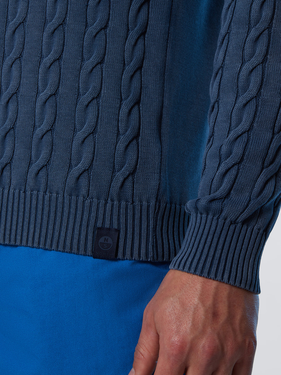 6 | Navy blue | crewneck-knitwear-12gg-699938