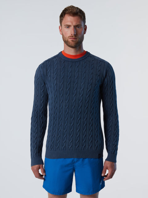1 | Navy blue | crewneck-knitwear-12gg-699938