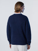 4 | Navy blue | crewneck-knitwear-7gg-699939