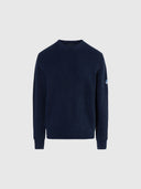 hover | Navy blue | crewneck-knitwear-7gg-699939