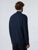 4 | Navy blue | full-zip-knitwear-12gg-699945