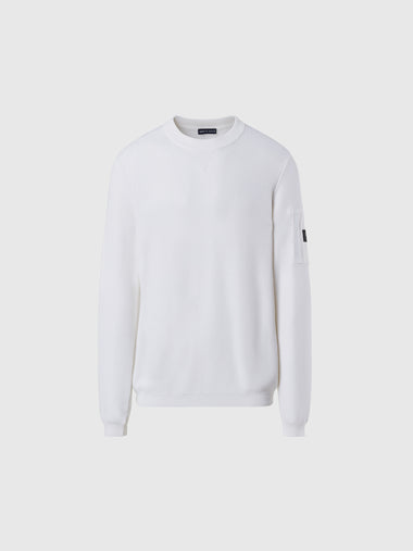 hover | White | crewneck-knitwear-12gg-699946
