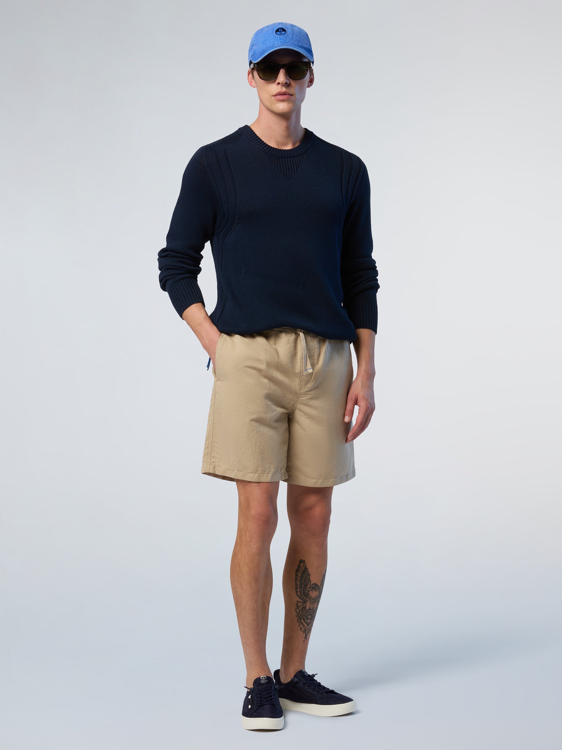 5 | Navy blue | crewneck-5gg-knitwear-699949