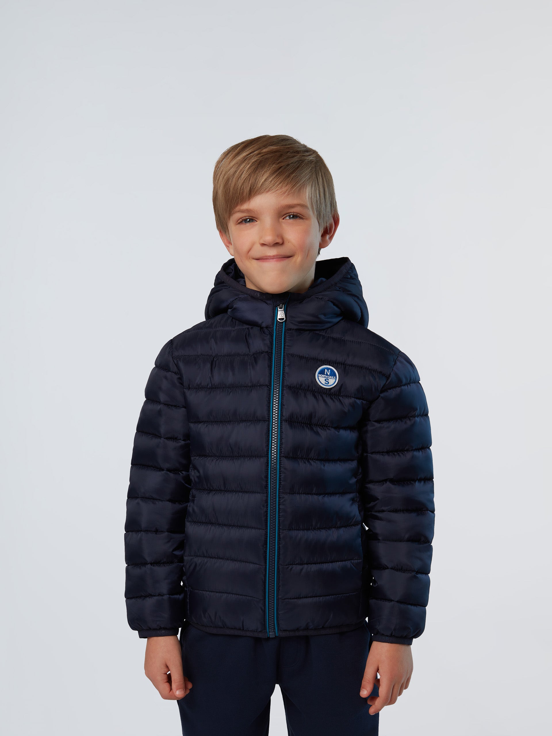 Pull bleu vif col rond Homme - Terre de Marins Pull bleu vif col rond Homme - Terre de Marins