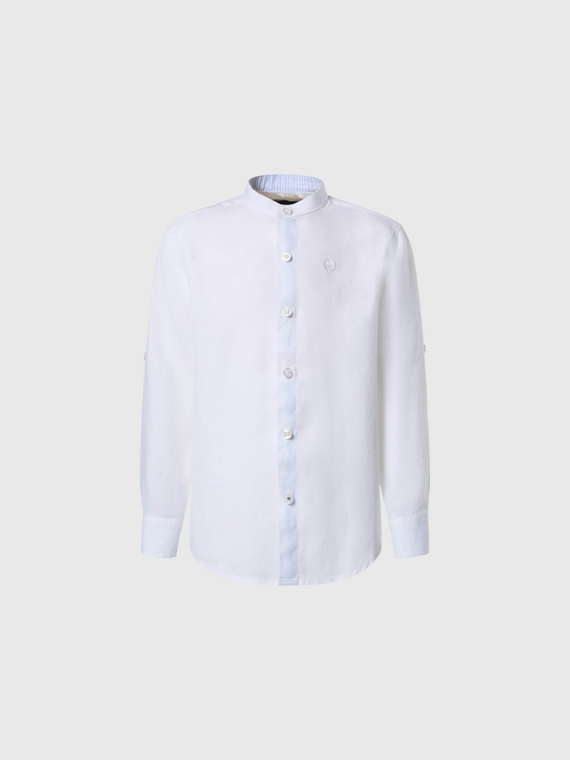 hover | White | shiirt-long-sleeve-mandarin-collar-764166