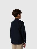 4 | Navy blue | shiirt-mandarin-collar-long-sleeve-764173