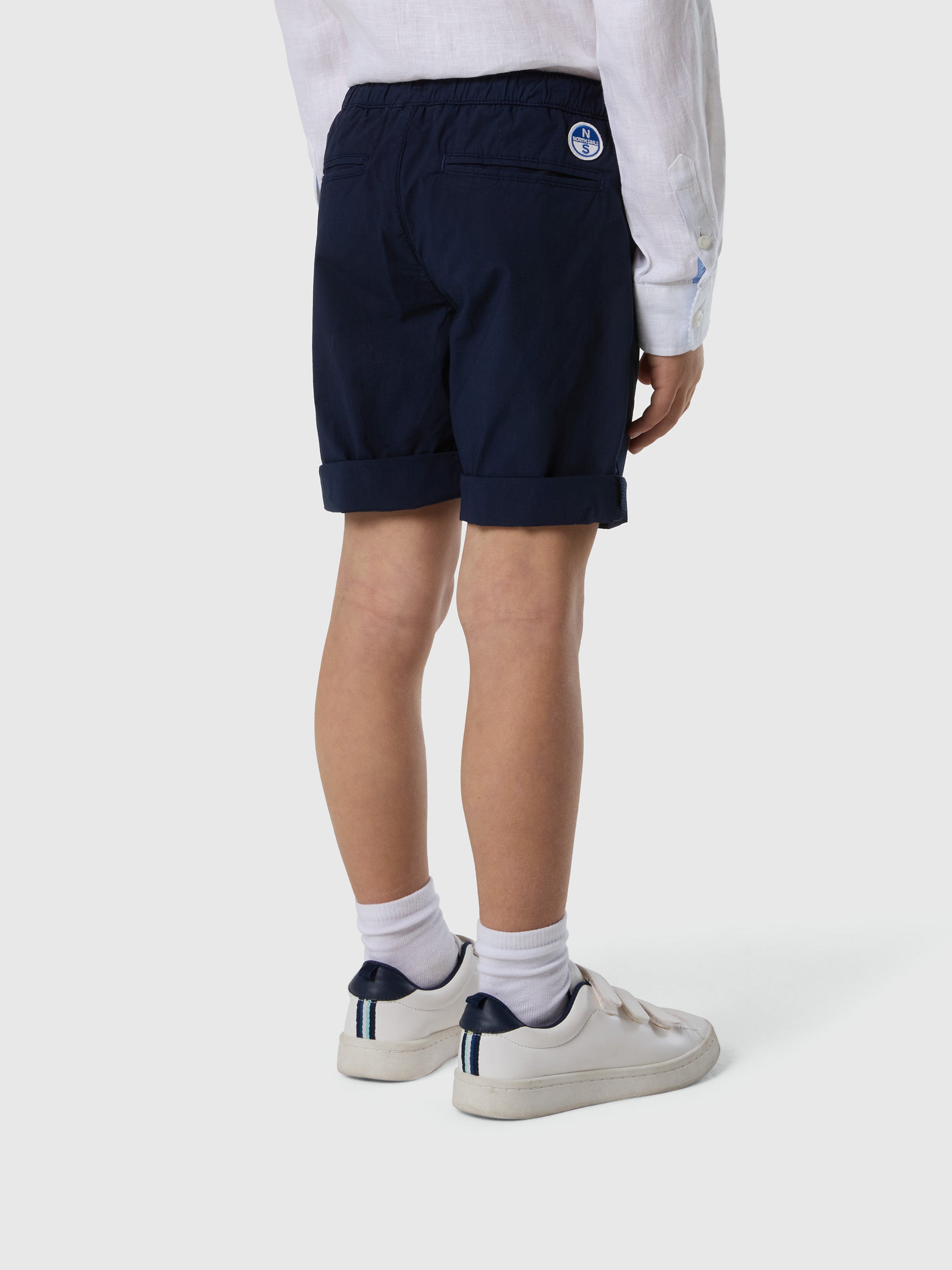 4 | Navy blue | chino-welastic-waist-short-trouser-775265
