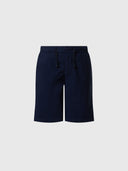 hover | Navy blue | chino-welastic-waist-short-trouser-775265