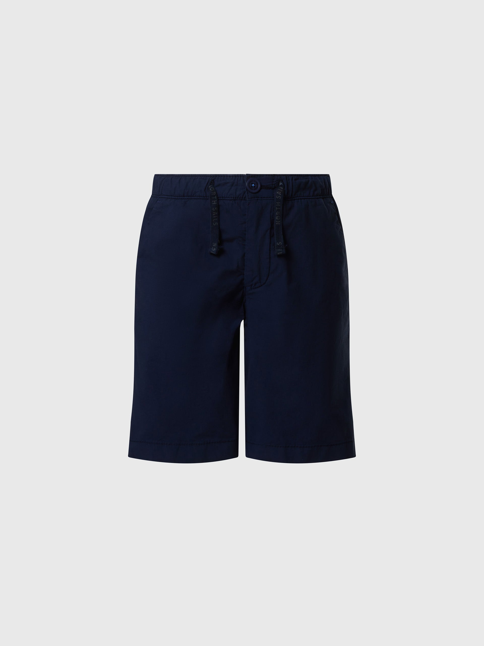 hover | Navy blue | chino-welastic-waist-short-trouser-775265