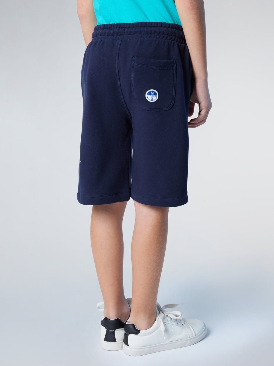 4 | Navy blue | sweatpants-short-trouser-775397