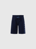 hover | Navy blue | sweatpants-short-trouser-775397