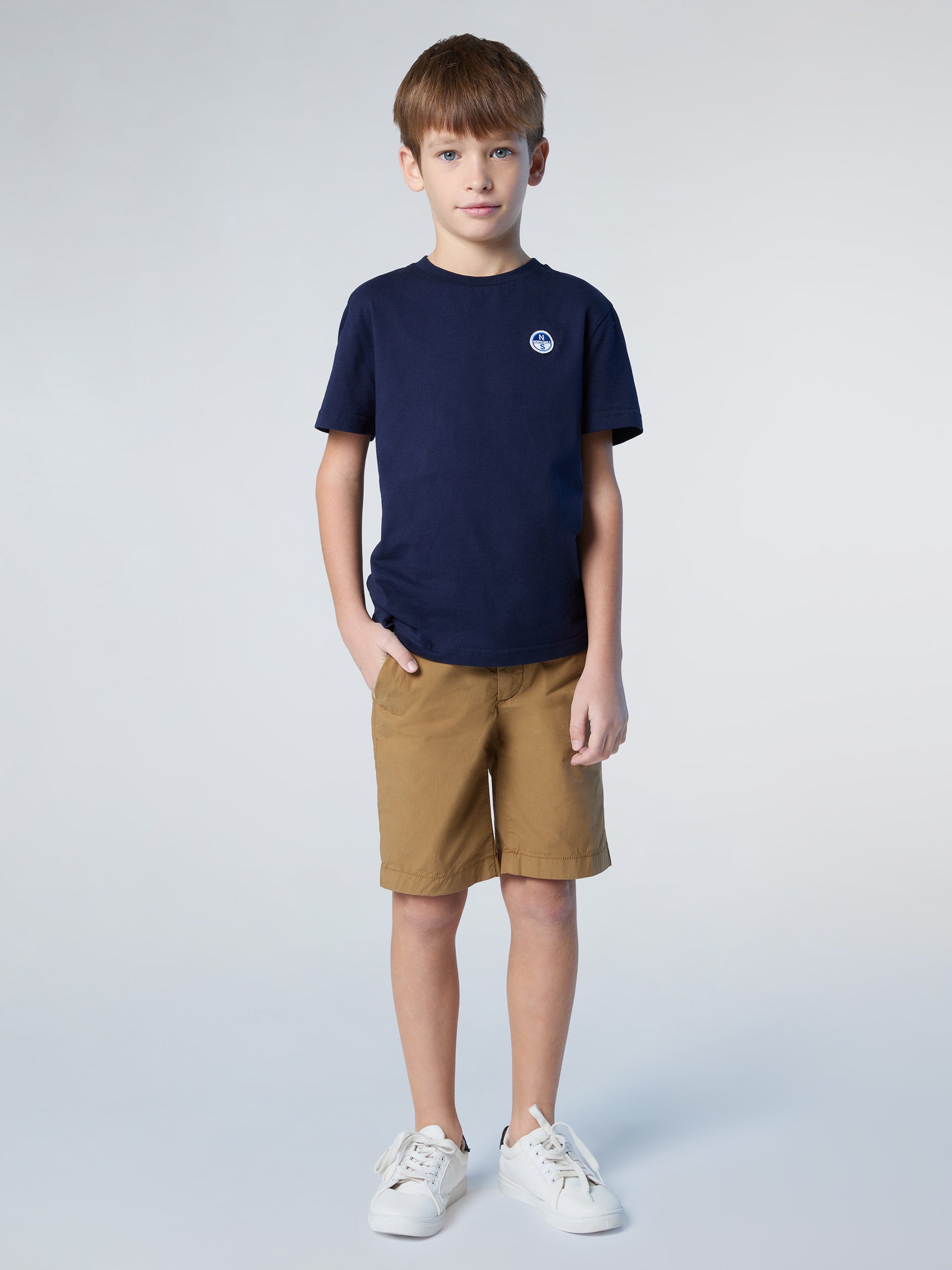 2 | Deck brown | chino-shorts-trouser-wielastic-waist-775400