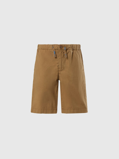 hover | Deck brown | chino-shorts-trouser-wielastic-waist-775400