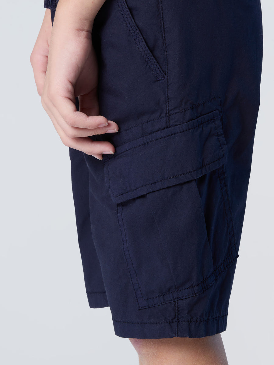 5 | Navy blue | cargo-shorts-trouser-wielastic-waist-775401