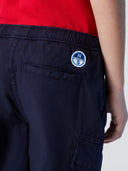 6 | Navy blue | cargo-shorts-trouser-wielastic-waist-775401