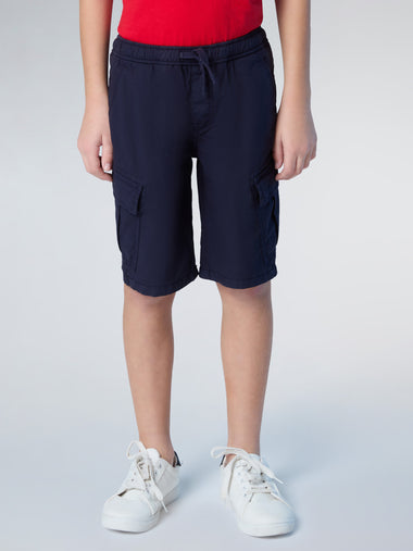 1 | Navy blue | cargo-shorts-trouser-wielastic-waist-775401