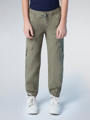 1 | Dusty olive | cargo-long-trouser-wielastic-waist-775403