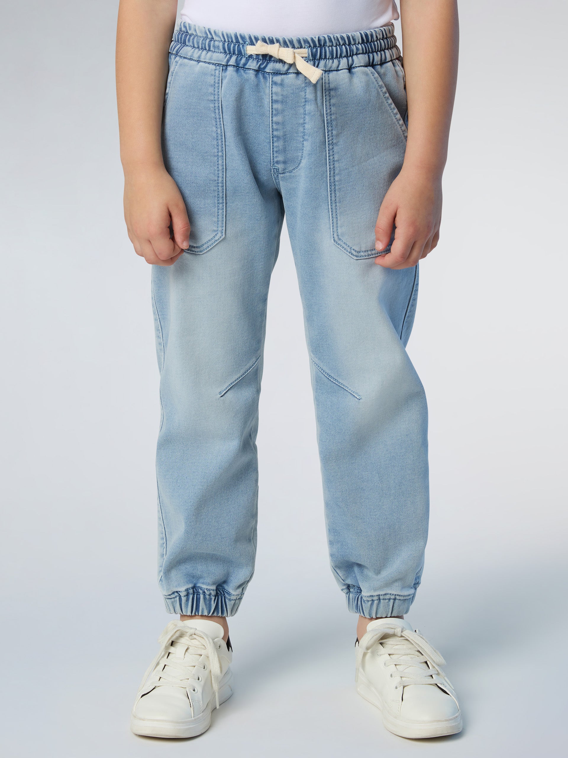 1 | Light blue | long-pants-reprive-knit-denim-wlogo-775418
