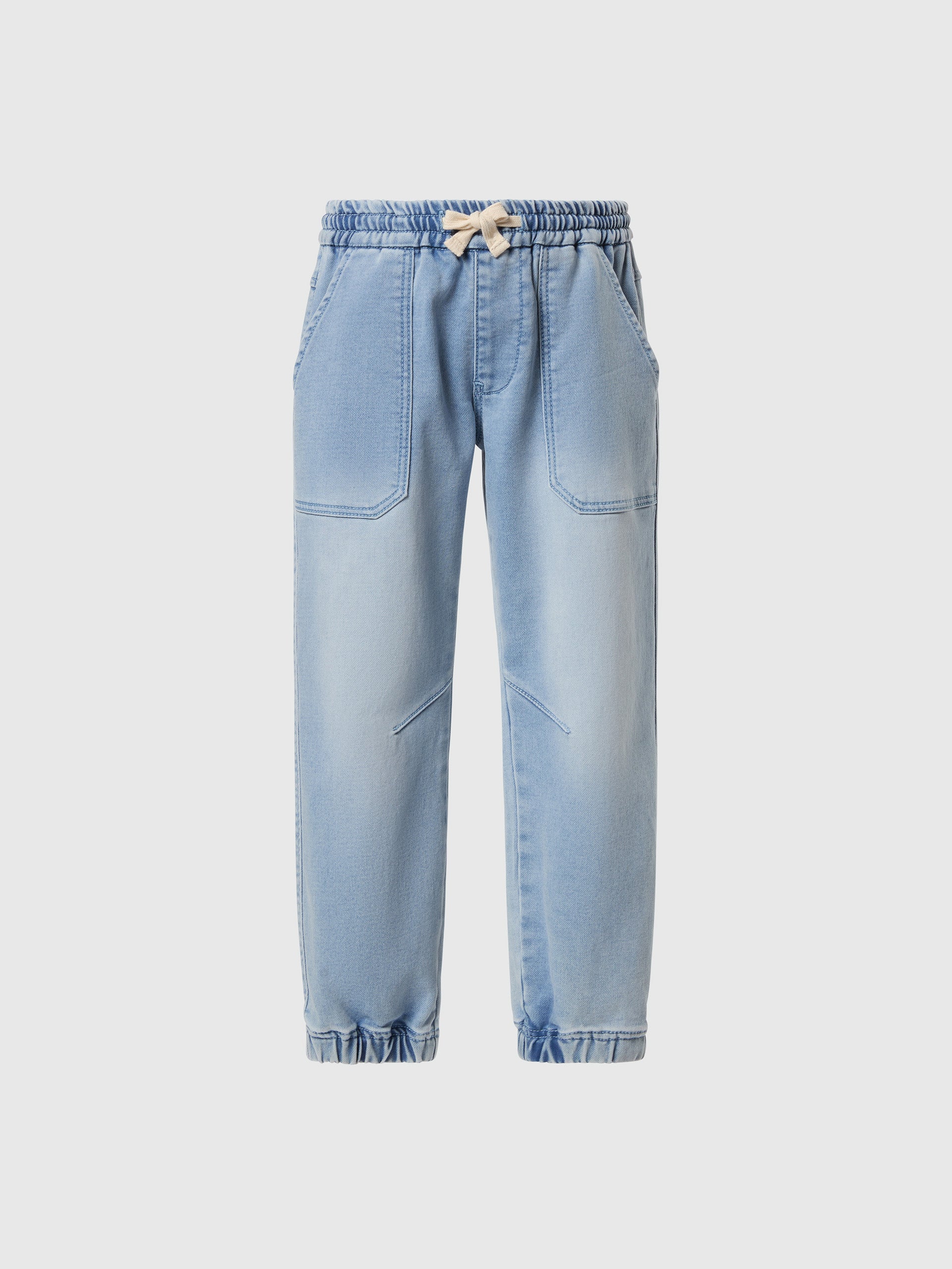 hover | Light blue | long-pants-reprive-knit-denim-wlogo-775418