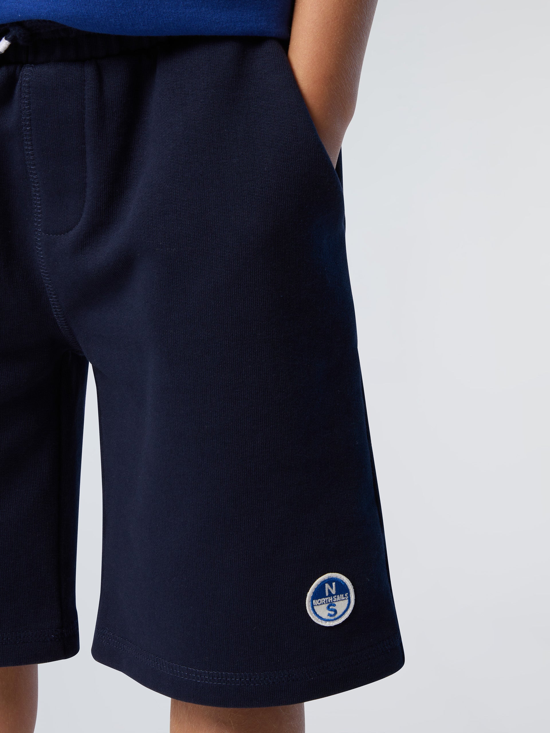 5 | Navy blue | short-sweatpants-wlogo-775420