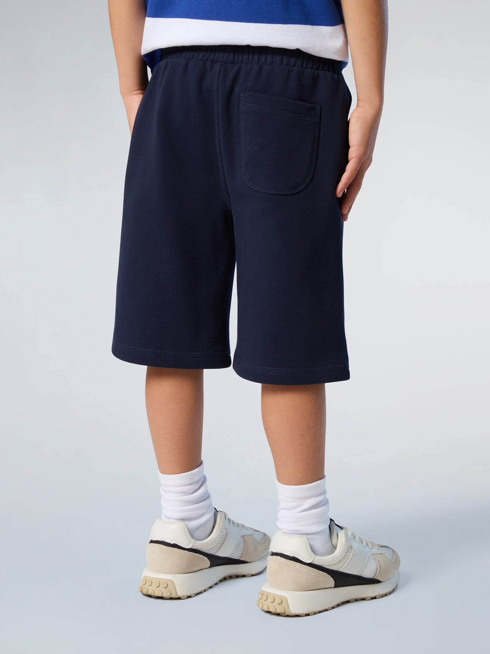 4 | Navy blue | short-sweatpants-wlogo-775420