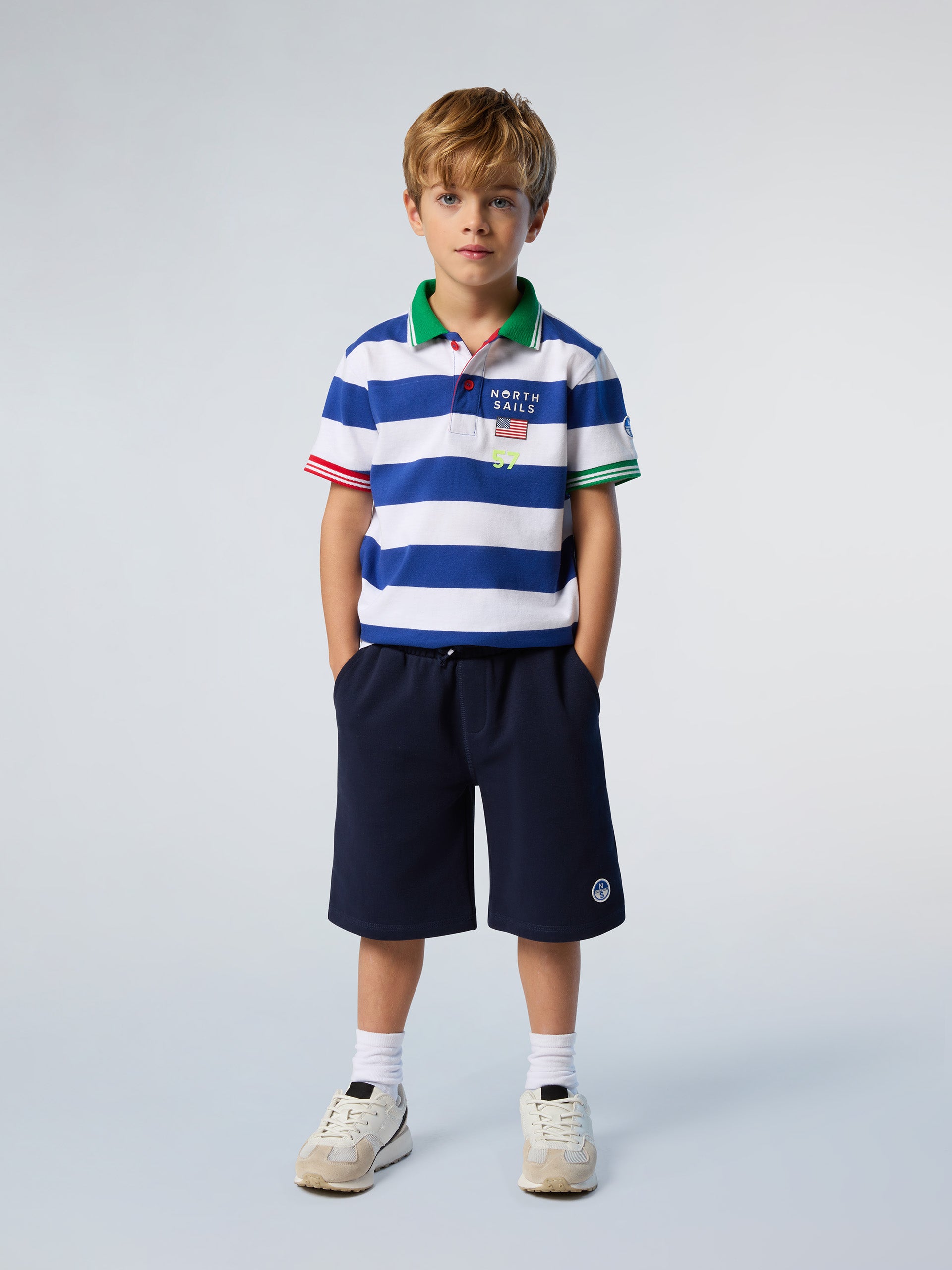 2 | Navy blue | short-sweatpants-wlogo-775420