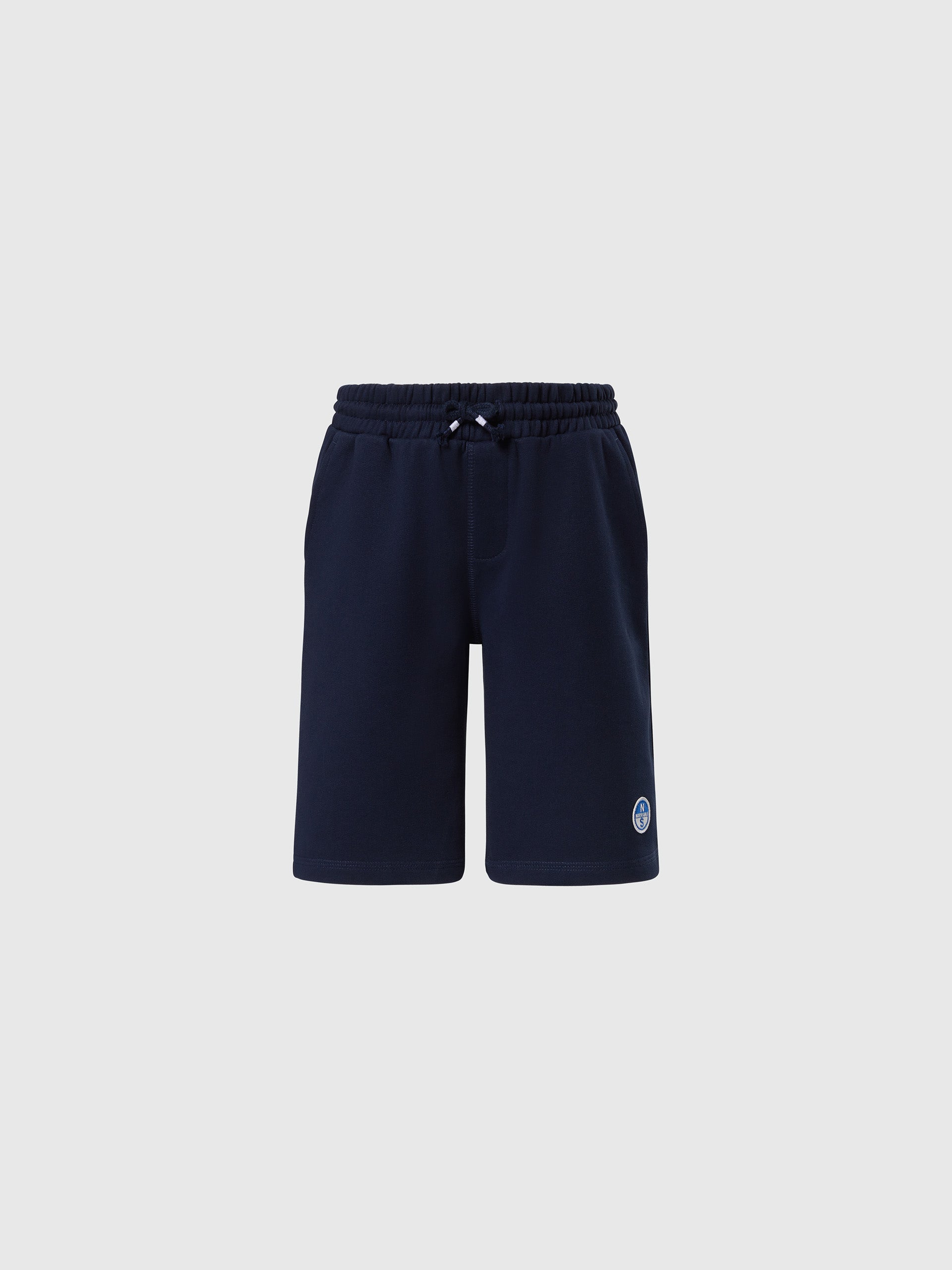 hover | Navy blue | short-sweatpants-wlogo-775420