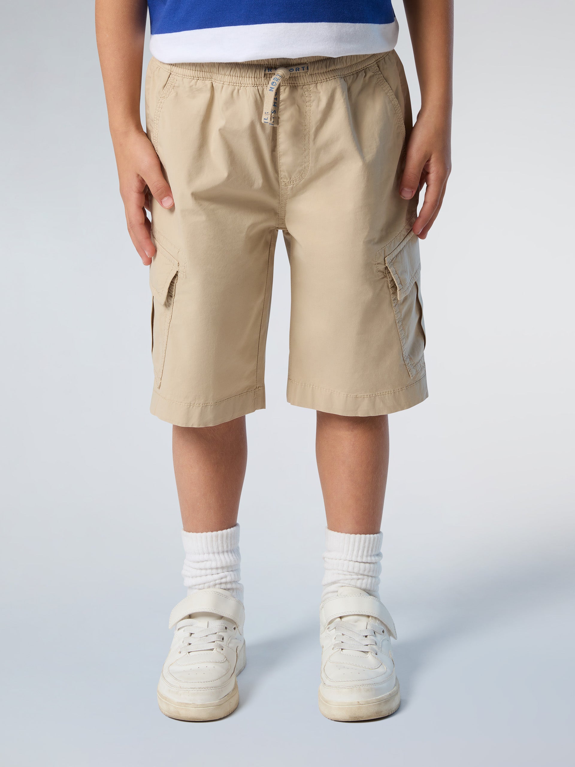 1 | Chino beige | cargo-welastic-waist-short-trouser-775423