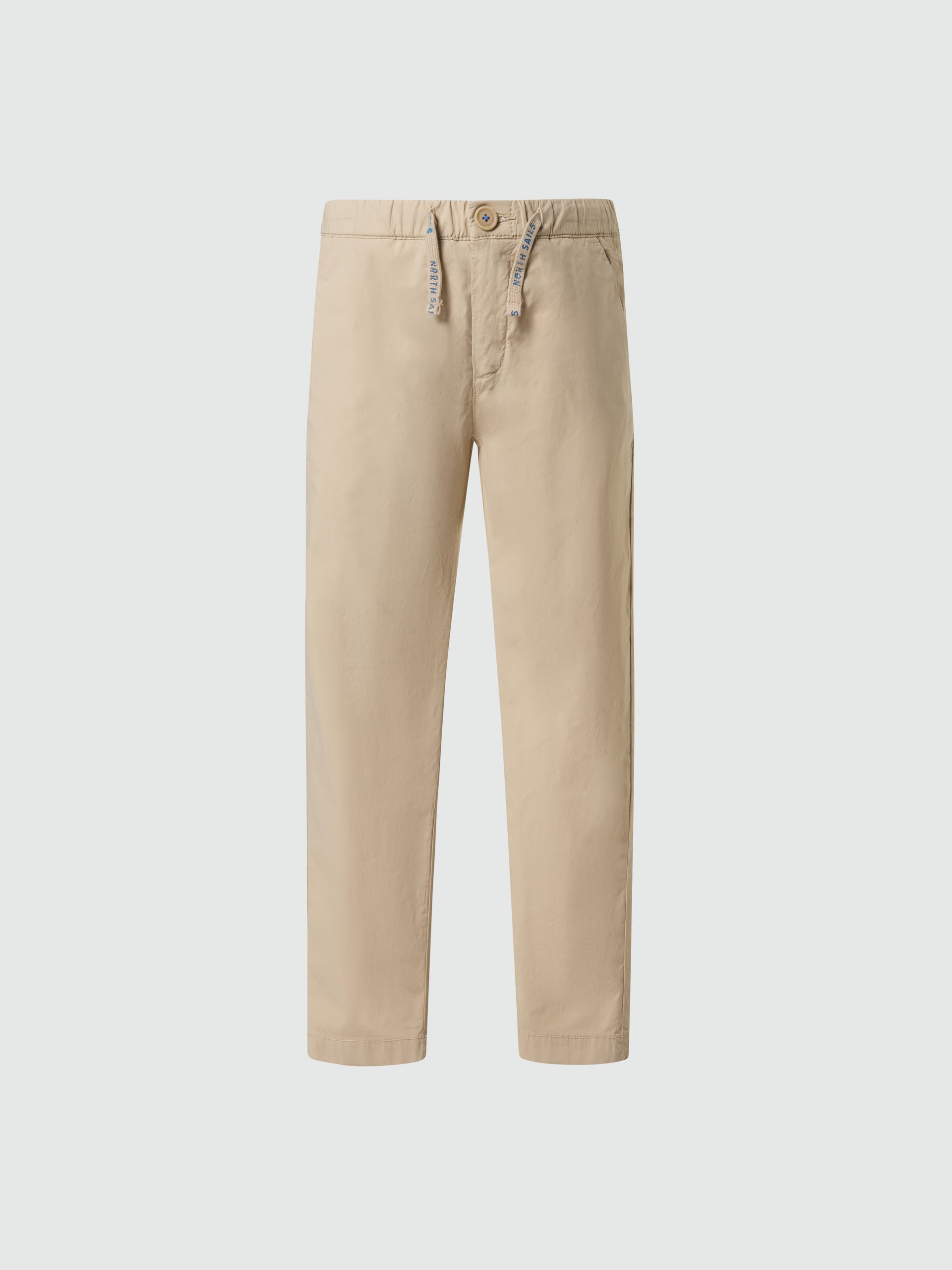 hover | Chino beige | chino-welastic-waist-long-trouser-775424